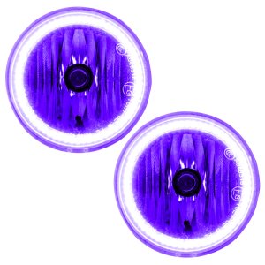 Dodge Charger Fog Light Halo Kit - ORACLE Lighting - LED Fog Halo Kit - UV/Purple - `05-`10